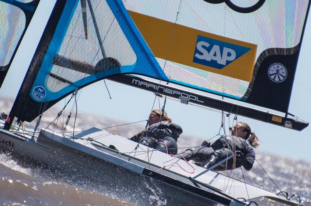  - Day 6 - 49er and 49erFX 2015 World Championships, Argentina &copy; Matias Capizzano http://www.capizzano.com